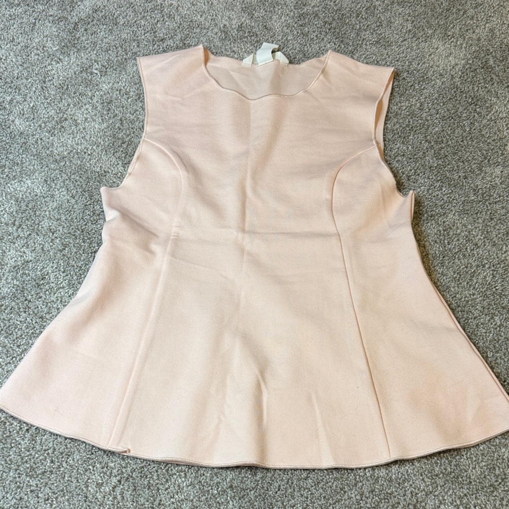 H&M Soft Pink Sleeveless Blouse